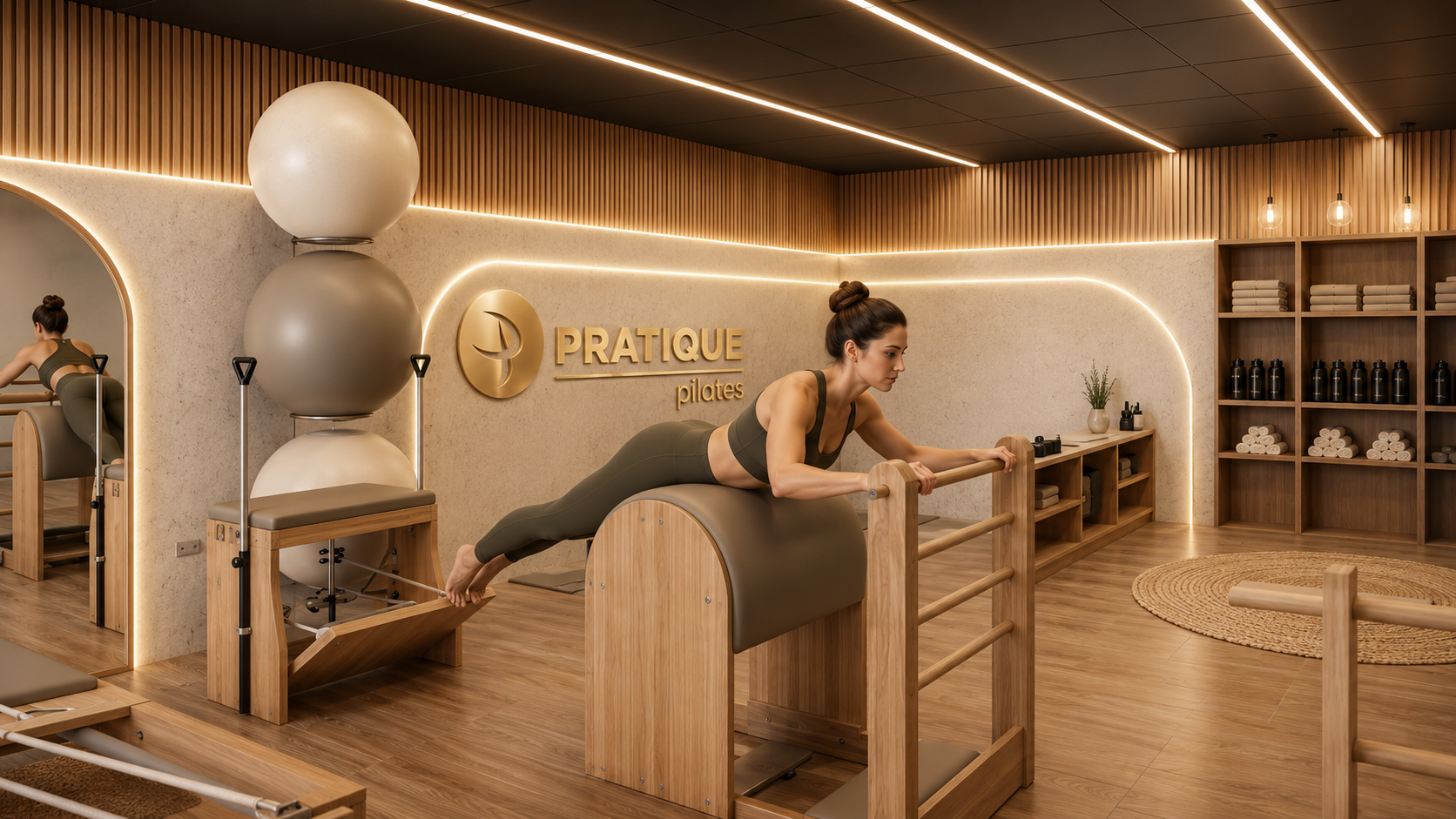Estúdio de pilates Pratique